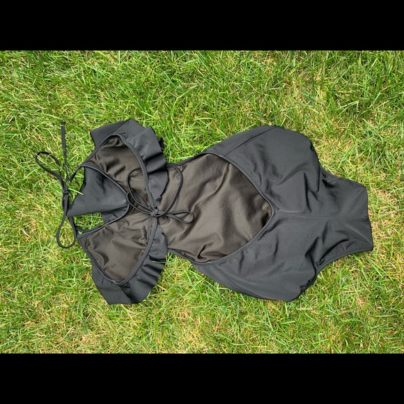 New Victoria Secret black one piece monokini swim - Picture 3 of 4